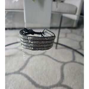 Marlyn Schiff Silver Beaded Bracelet New